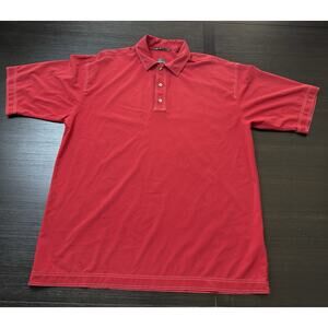 Nike Tiger Woods Edition Golf Polo Size L Sunday Red, Casual Dad Stretch